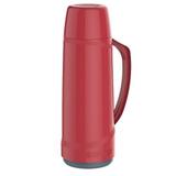 Garrafa Térmica Cristal 1 Litro Vermelho Soprano