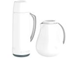 Garrafa Térmica Cristal 1L e Bule Térmico Sonetto - 750ml Soprano