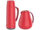 Garrafa Térmica Cristal 1L e Bule Térmico Sonetto - 750ml Soprano