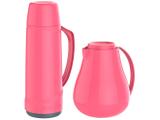 Garrafa Térmica Cristal 1L e Bule Térmico Sonetto - 750ml Soprano