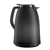 Garrafa Térmica de 1 Litro Quick Tip Mambo Emsa Preta