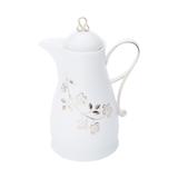 Garrafa Térmica de Porcelana com Ampola de Vidro Flores 19,7X13,7X27,7cm 650Ml - Rojemac