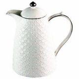 Garrafa Térmica de Porcelana Madri Branca - Decorafast