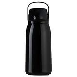 Garrafa térmica de pressão 1,8 litros - preta - Invicta