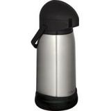 Garrafa térmica de pressão em inox 2 litros de mesa moderna portátil nobile total mor