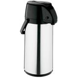 Garrafa termica exclusiva 2,5l inox/preto - Soprano