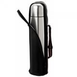 Garrafa Térmica Inox 1 Litro Inquebrável - Com Capa P/ Transporte. - Pontual