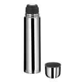 Garrafa Térmica Inox 1l Agua Cha Ou Cafe Art House Zf4771