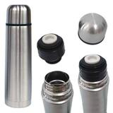 Garrafa Térmica Inox 500ml Inquebrável - Grátis bolsa para proteção - Utifácil
