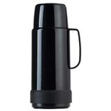 Garrafa Térmica Lisa GLT Rolha 1 litro - Invicta Preto