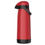 Garrafa Térmica Magic Pump cor Vermelho Romã 1,8 Litro - Jato forte. Exclusivo sistema anti-pingos. - Termolar