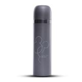 Garrafa Térmica Mickey Aço Inox Inquebrável Com Vacuum - Cor Prata - Ultravendas