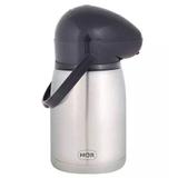 Garrafa Térmica Pressione Total Inox 2 L Mor Inquebrável