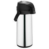 Garrafa termica safira 1,9l inox c/preto - Soprano