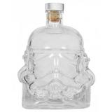 Garrafa Vidro 750ml c/ Tampa - Stormtrooper Star Wars - Wish presentes