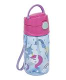 Garrafinha Com Canudo 400 Ml Unicórnio Star Buba 8157 - Buba baby