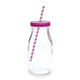 Garrafinha de Leite Rosa Pink 200ml Cromus