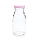 Garrafinha de Leite Tampa Rosa 200ml Decoração Festas - Cromus