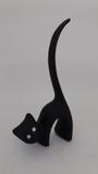 Gato Decorativo Preto Fosco - Ailton designer