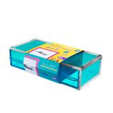 Gaveta Organizadora Beauté 21 x10 x 5,4 cm Verde - Coza - Brinox