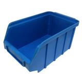 Gaveta Plastica Organizadora P/ Estoque Azul Nº 4 Kit Com 5 - Marfinite