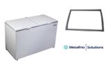 Gaxeta borracha freezer metalfrio da420