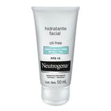 Gel Creme Hidratante Facial Oil Free FPS-15 com 50ml - Johnson e johnson brasil