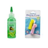 Gel Tropiclean Removedor de Tártaro 118ml e Escova Dedeira