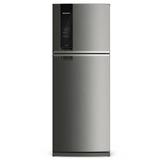 Geladeira Brastemp Frost Free Duplex 462 litros cor Inox com Turbo Control
