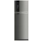 Geladeira Brastemp Frost Free Duplex 478 litros cor Inox com Freezer Control Advanced