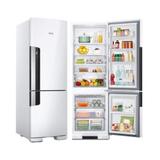 Geladeira Consul Frost Free 110v Freezer em Baixo 397 Litros Branca