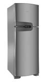 Geladeira Consul Frost Free Duplex 386 litros cor Inox com Prateleira Dobrável CRM43NK