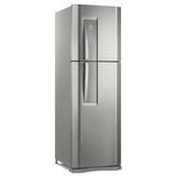 Geladeira/refrigerador Electrolux Duplex 2 Portas Df44s Frost Free Top Freezer 402 Litros - Platinum