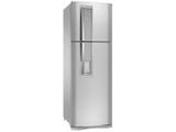 Geladeira/Refrigerador Electrolux Frost Free Inox - Duplex 380L Painel Touch DW42X22089