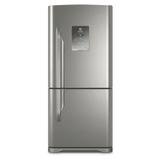 Geladeira/Refrigerador Frost Free Inox Bottom Freezer 598L Electrolux (DB84X)