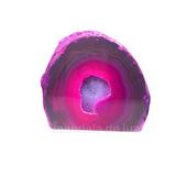 Geodo de Ágata Rosa - Mandala de luz