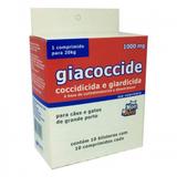 Giacoccide 1000mg Mon Ami 100 Comp Giardia Cães - Pharmalogic