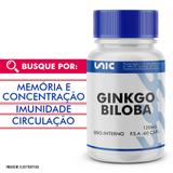 Ginkgo biloba 120mg 60 Cápsulas - Unicpharma