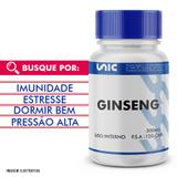 Ginseng 300mg Energético 120 Cápsulas - Unicpharma