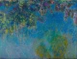 Glicínias - Claude Monet - Tela 60x78 Para Quadro - Santhatela