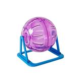 Globo Acrílico Happy Hamster Com Suporte Para Hamster - Jel plast