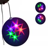Globo De Luz Led RGB Bola Natal Reveillon Festa Grande - N/a
