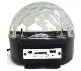 Globo De Luzes Holográfico Bola Maluca Usb + Controle - Dmx