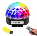 Globo Led Festa Sd Card USb Mp3 Controle - Nanzhong