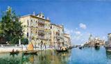 Gondoleiros - Federico del Campo - Tela 30x52 Para Quadro - Santhatela