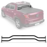 Grade De Vidro Fiat Toro 2016 a 2019 Proteção Vidro Traseiro Preto Track
