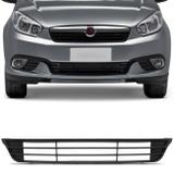 Grade Dianteira Fiat Grand Siena 2013 2014 2015 2016 2017 2018 Preta Central Para-Choque - Blawer