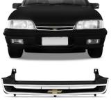 Grade Dianteira Monza 91 a 96 Preta Filete Cromado Emblema Inferior - Prime