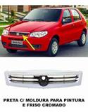 Grade Dianteira Preta Palio Fire Economy 2014 2015 2016 - Retrovex