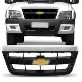 Grade S10 Blazer 2010 2011 Serve S10 Blazer 2001 a 2009 Friso Cromado Emblema - Kit prime